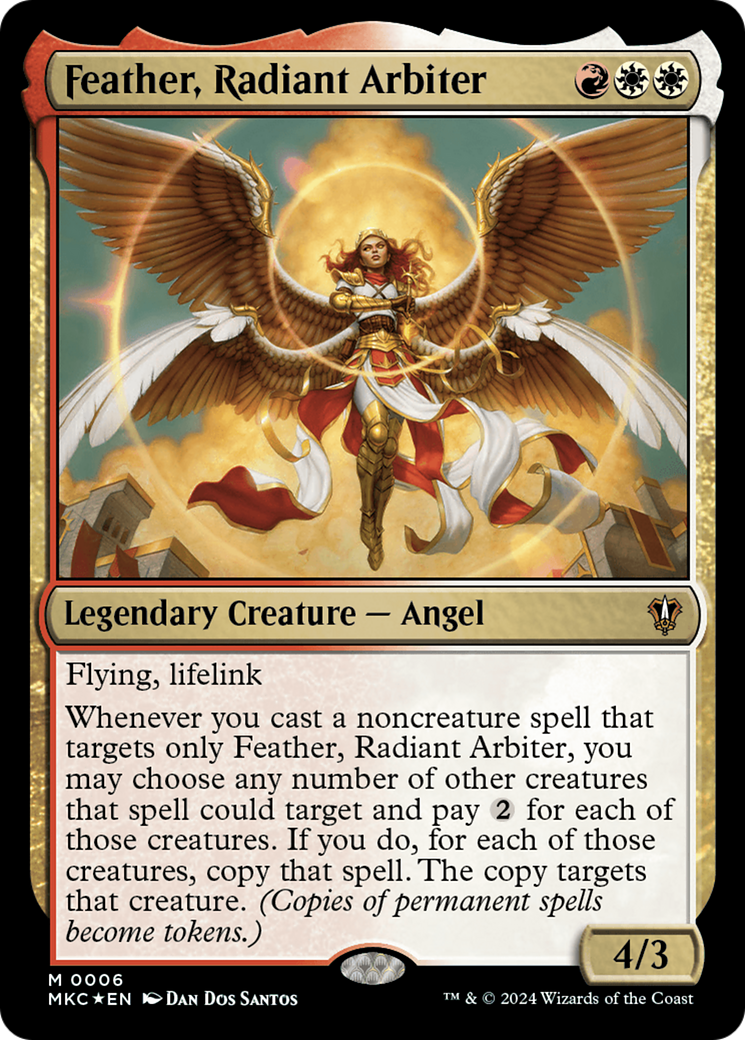 Feather, Radiant Arbiter (MKC-006) (Foil)