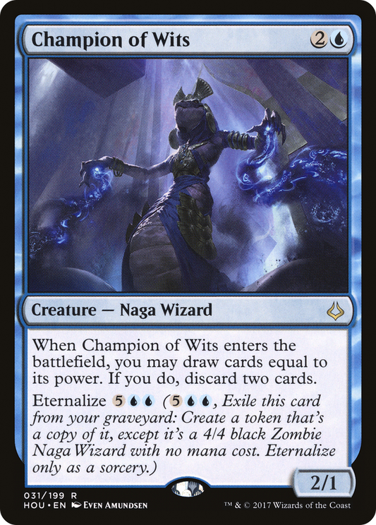 Champion of Wits (HOU-031)