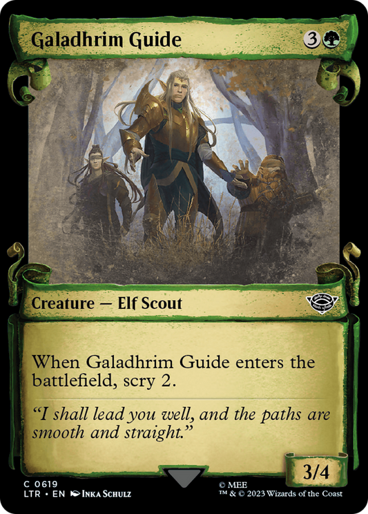 Galadhrim Guide (LTR-619) (Showcase) (Scroll)