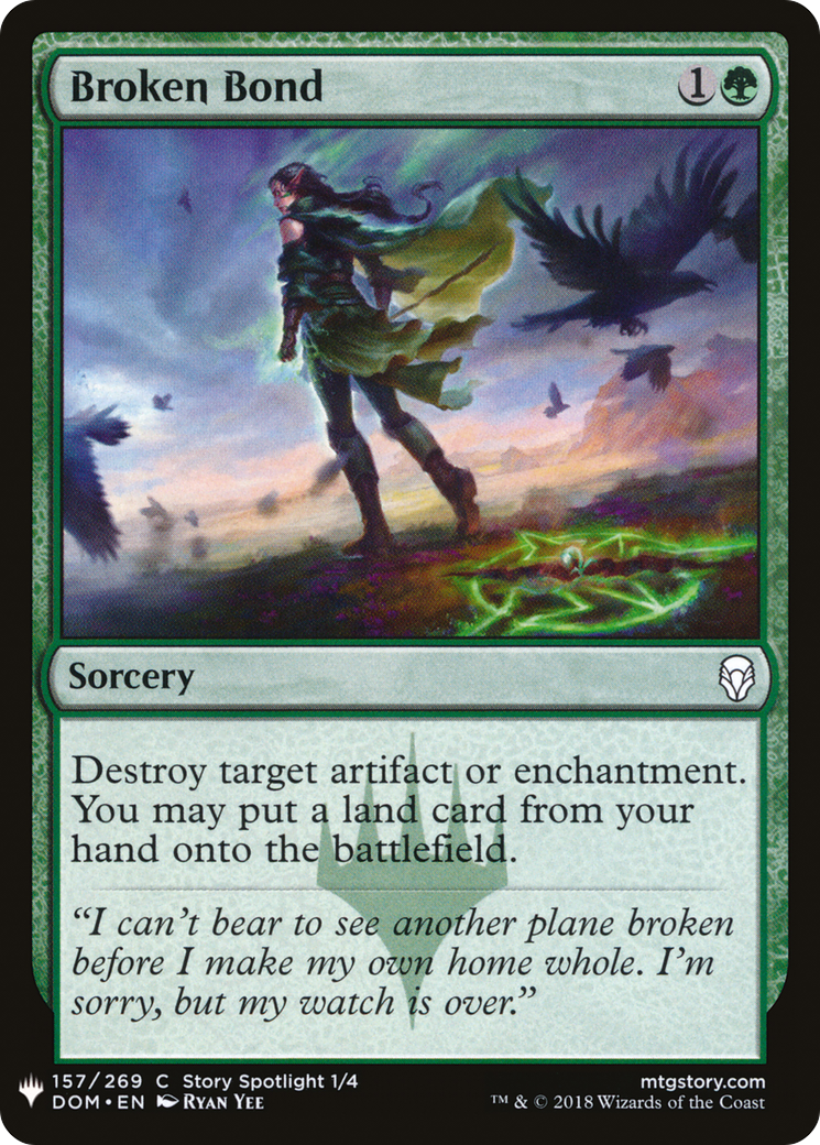 Broken Bond (LIST-DOM-157)