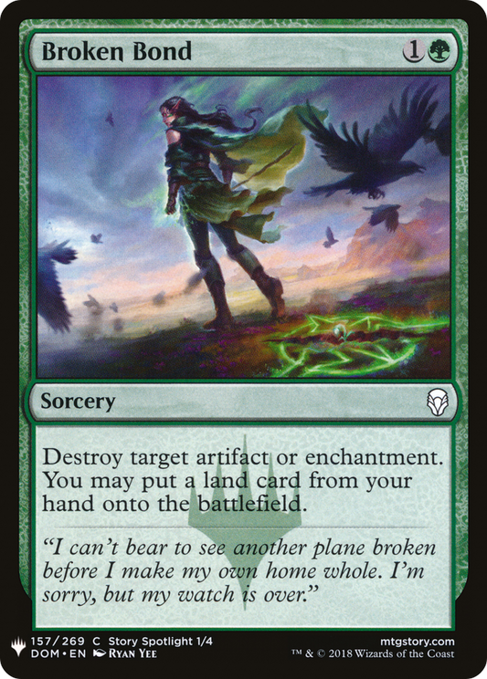 Broken Bond (LIST-DOM-157)