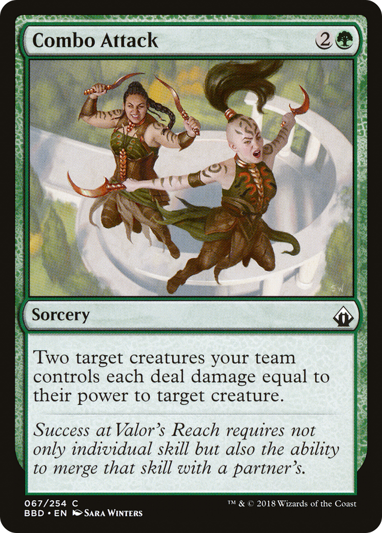 Combo Attack (BBD-067) (Foil)