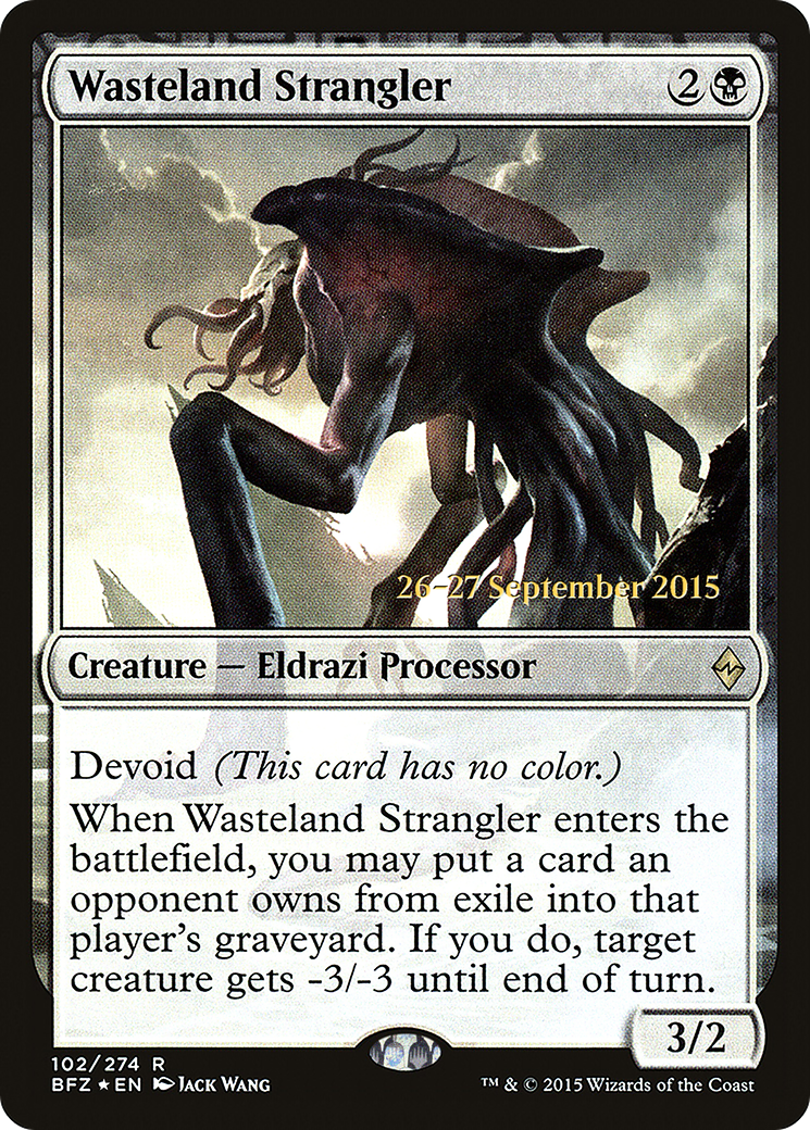Wasteland Strangler (PRE-102S) (Foil)