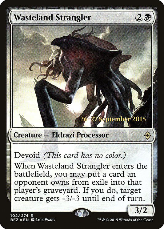 Wasteland Strangler (PRE-102S) (Foil)