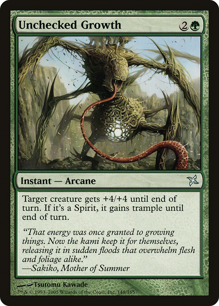 Unchecked Growth (BOK-148) (Foil)