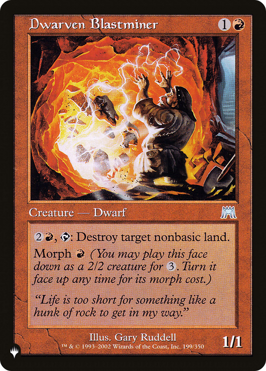 Dwarven Blastminer (LIST-ONS-199)