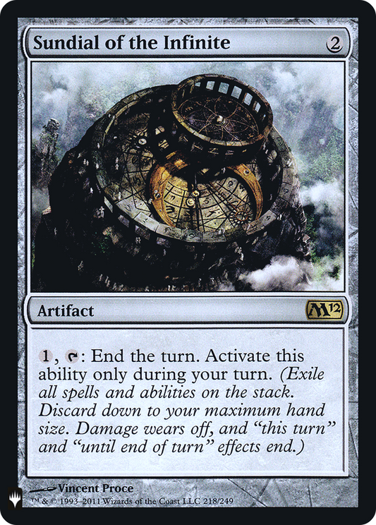 Sundial of the Infinite (LIST-M12-218) (Foil)