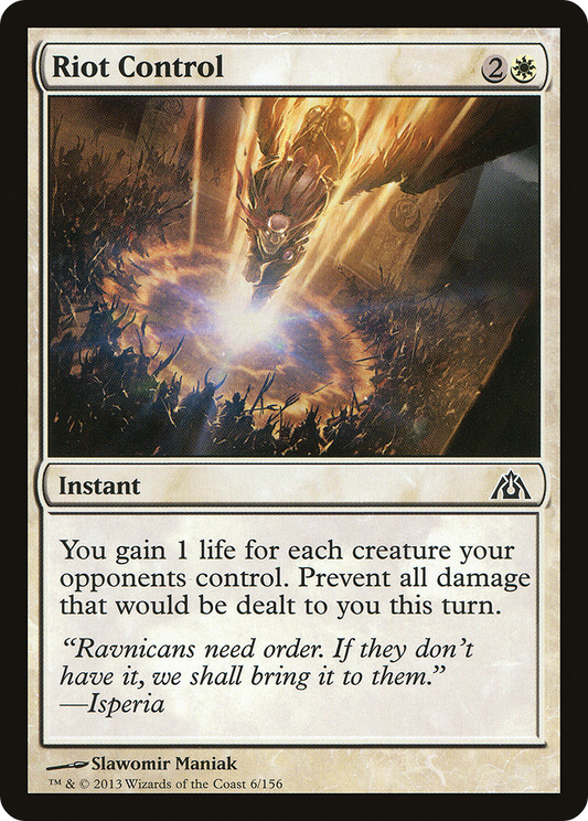 Riot Control (DGM-006) (Foil)