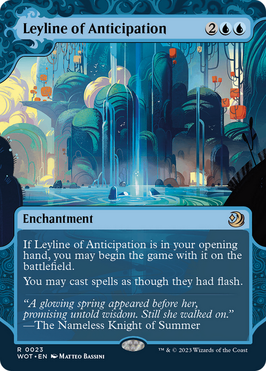 Leyline of Anticipation (WOT-023) (Showcase) (Borderless)
