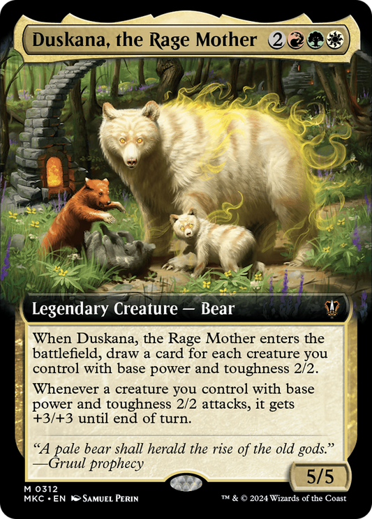 Duskana, the Rage Mother (MKC-312) (Extended Art)