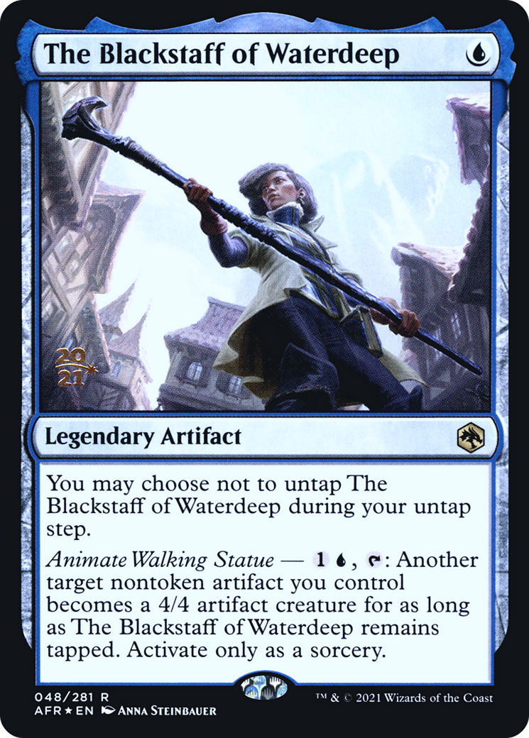The Blackstaff of Waterdeep (PRE-48S) (Foil)
