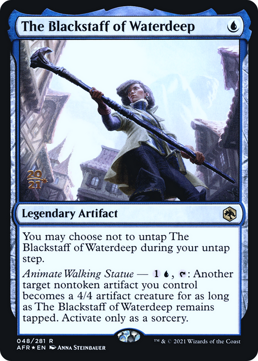 The Blackstaff of Waterdeep (PRE-48S) (Foil)
