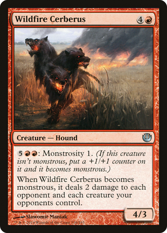 Wildfire Cerberus (JOU-116) (Foil)
