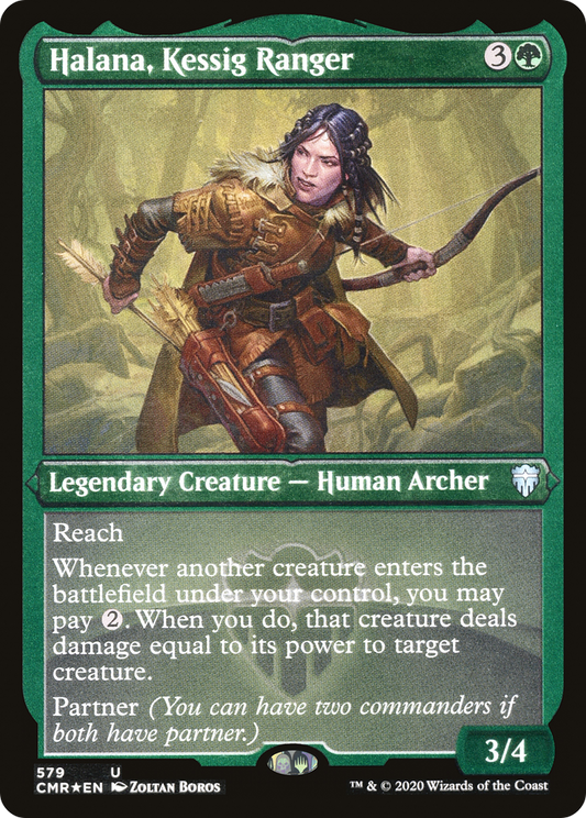 Halana, Kessig Ranger (CMR-579) (Etched Foil)