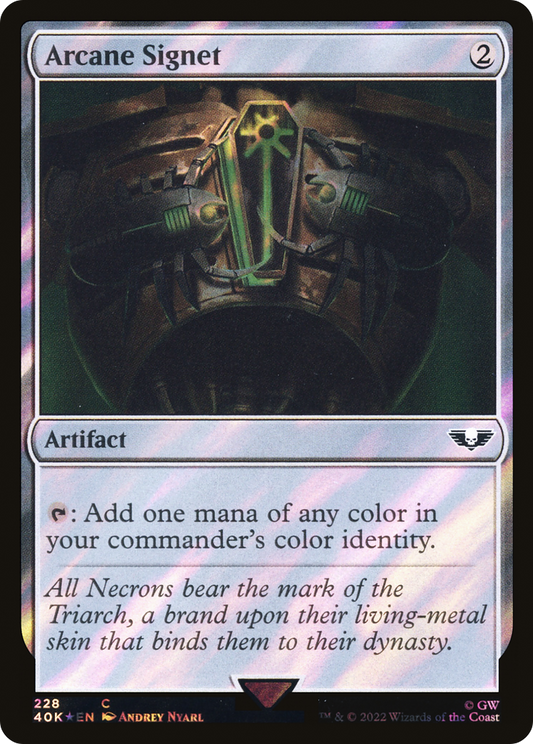 Arcane Signet (40K-228★) (Surge Foil)