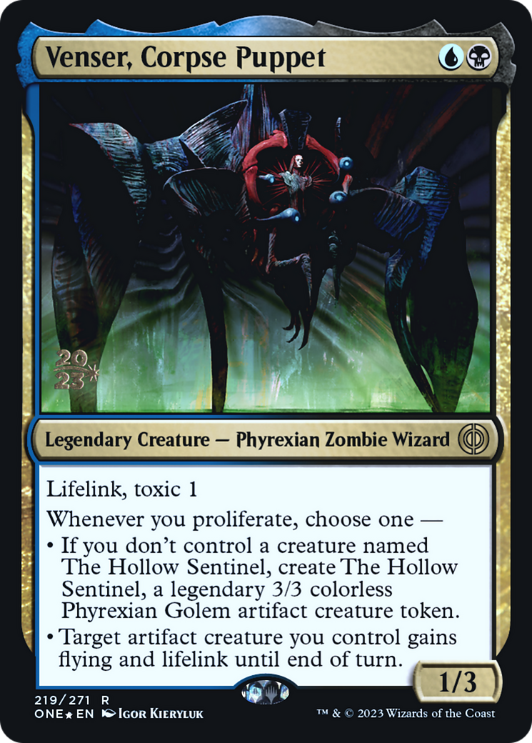 Venser, Corpse Puppet (PRE-219S) (Foil)