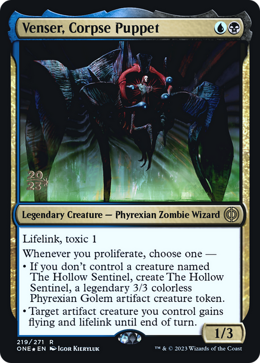 Venser, Corpse Puppet (PRE-219S) (Foil)
