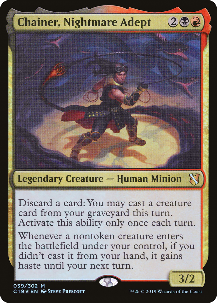 Chainer, Nightmare Adept (C19-039) (Foil)