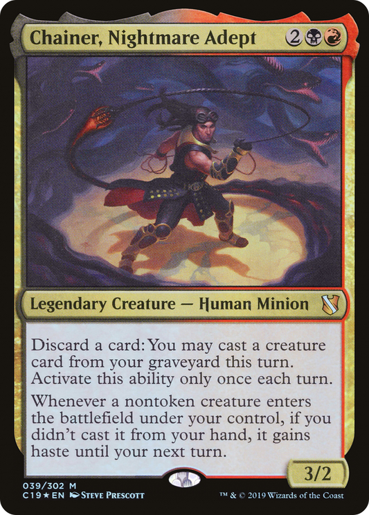 Chainer, Nightmare Adept (C19-039) (Foil)