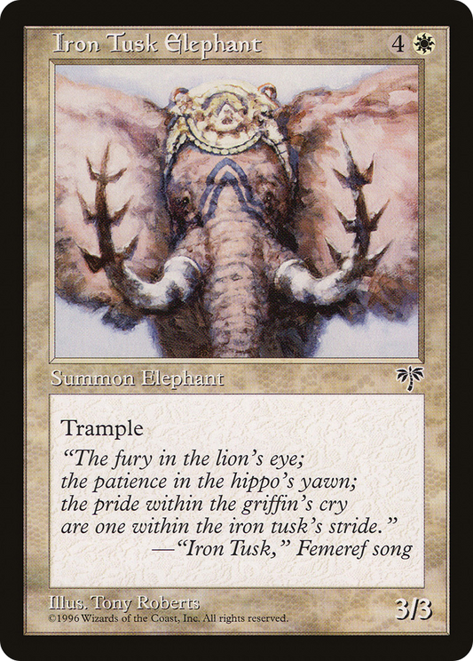 Iron Tusk Elephant (MIR-022)