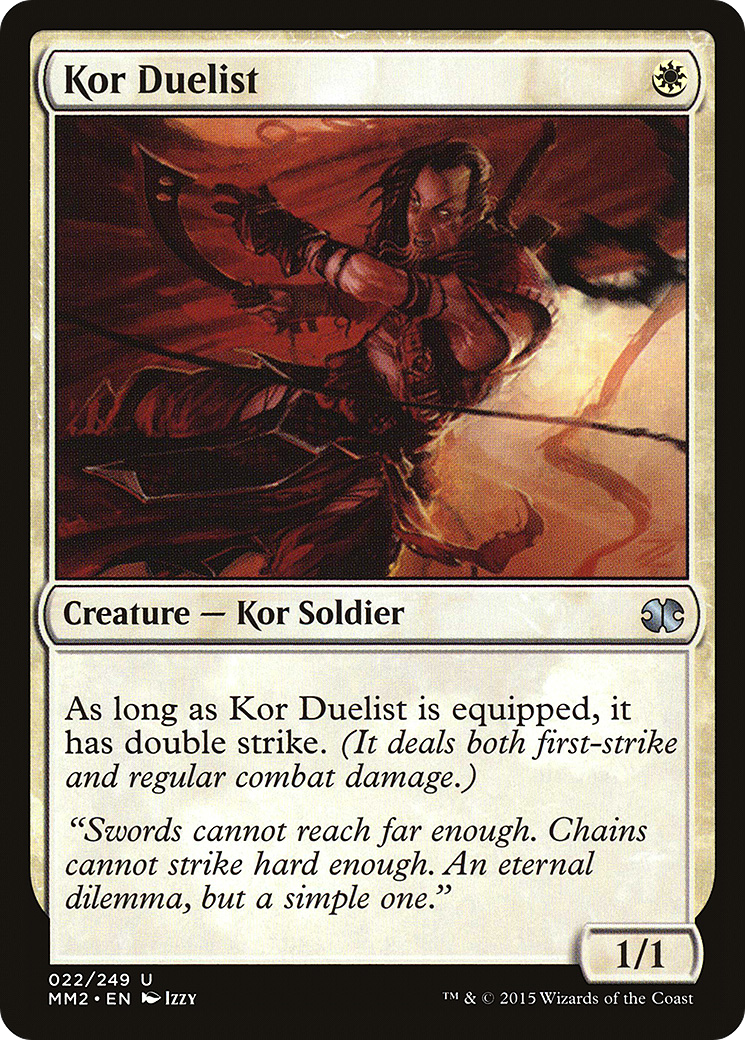 Kor Duelist (MM2-022) (Foil)