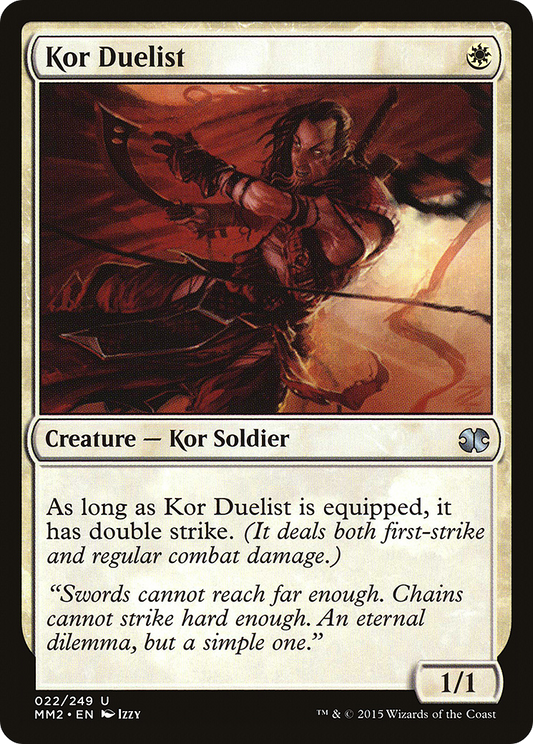 Kor Duelist (MM2-022) (Foil)