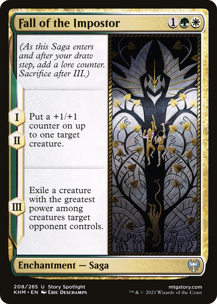 Fall of the Impostor (KHM-208) (Foil)