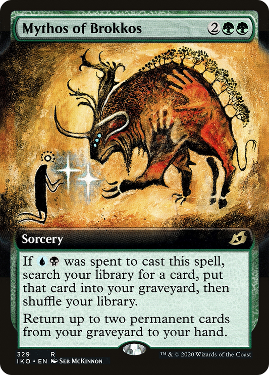 Mythos of Brokkos (IKO-329) (Extended Art) (Foil)