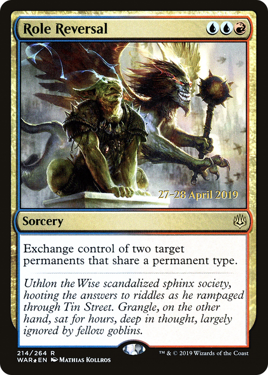 Role Reversal (PRE-214S) (Foil)