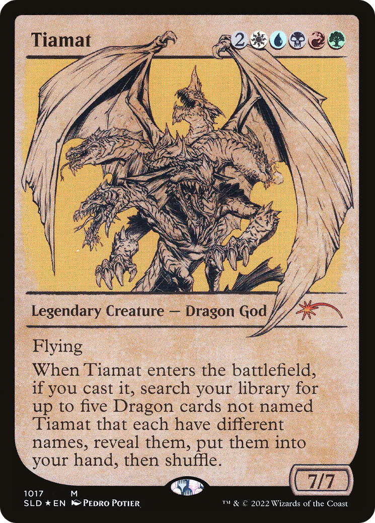 Tiamat (SLD-1017) (Showcase) (Foil)