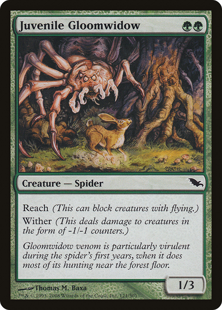 Juvenile Gloomwidow (SHM-121) (Foil)