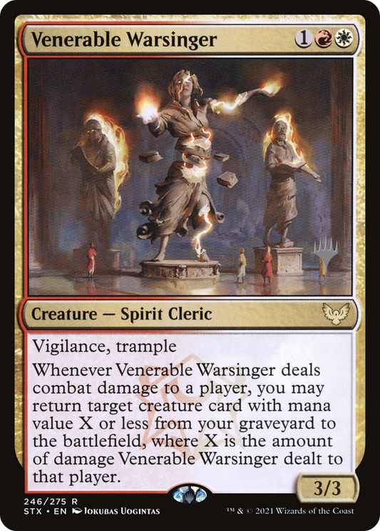 Venerable Warsinger (PPSTX-246P) (Foil)
