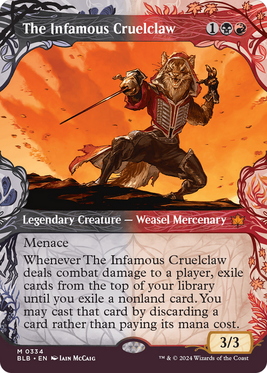 The Infamous Cruelclaw (BLB-334) (Showcase) (Foil)