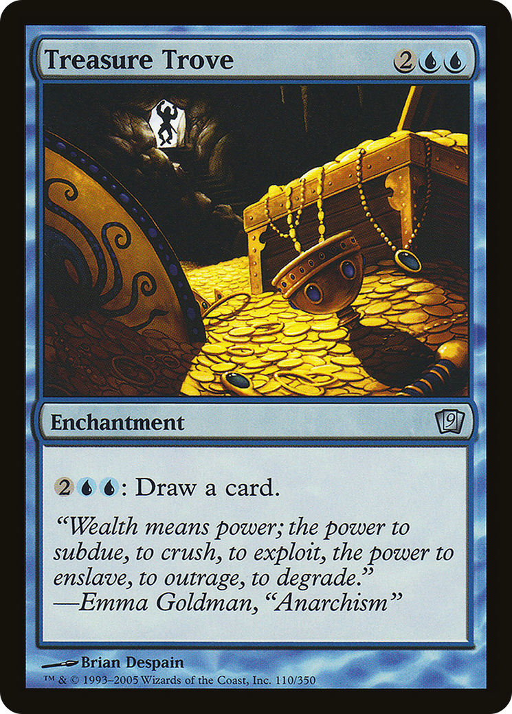 Treasure Trove (9ED-110★) (Foil)