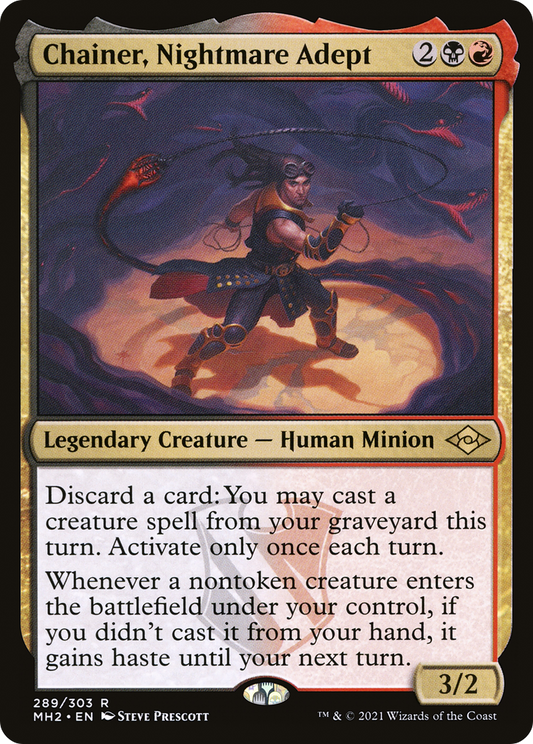 Chainer, Nightmare Adept (MH2-289) (Etched Foil)