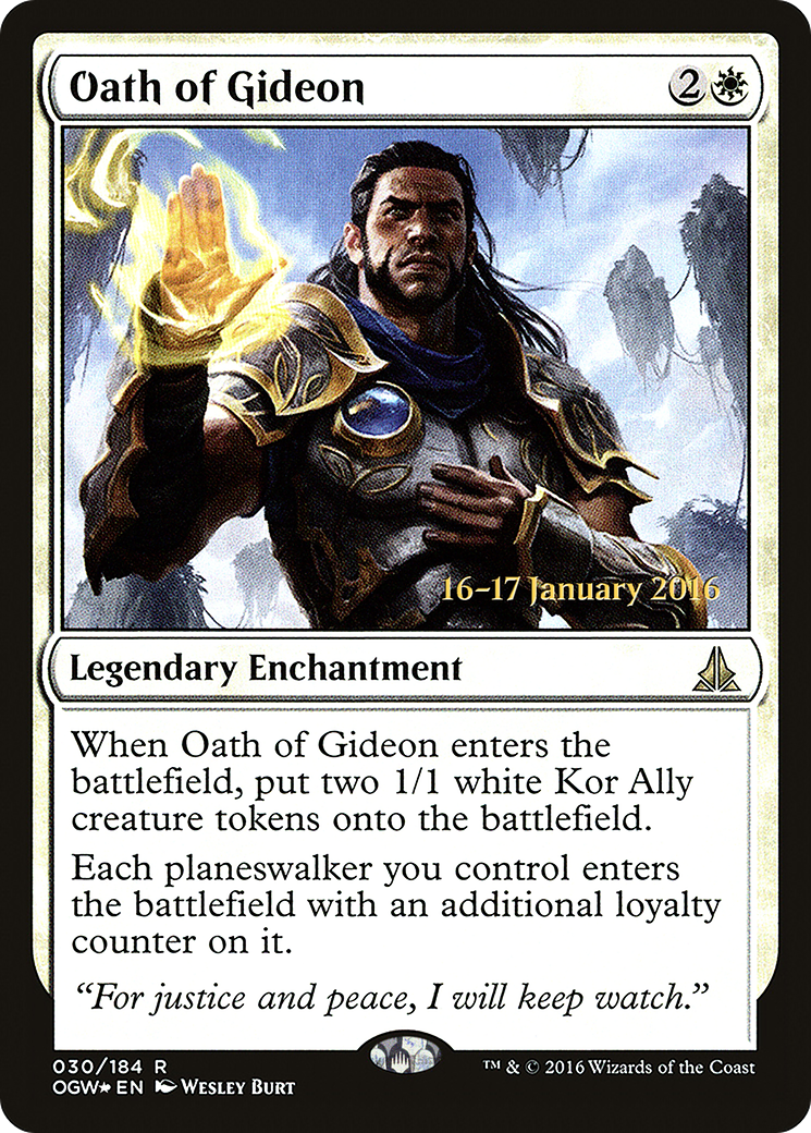 Oath of Gideon (PRE-30S) (Foil)
