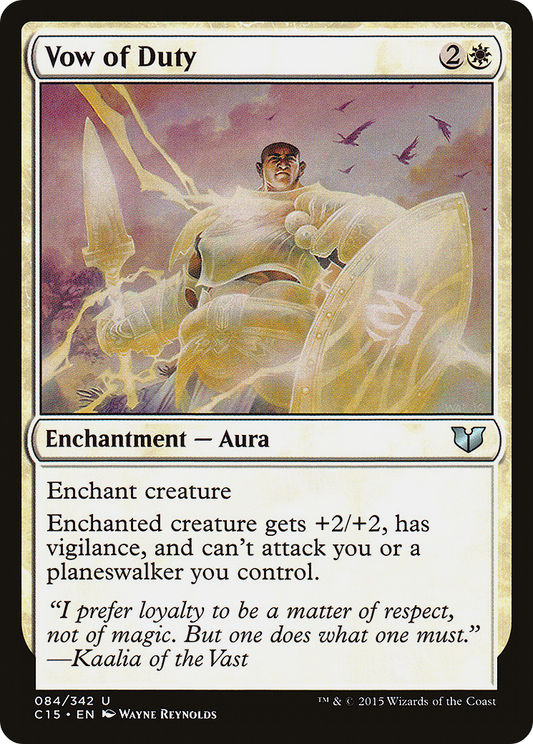 Vow of Duty (C15-084)