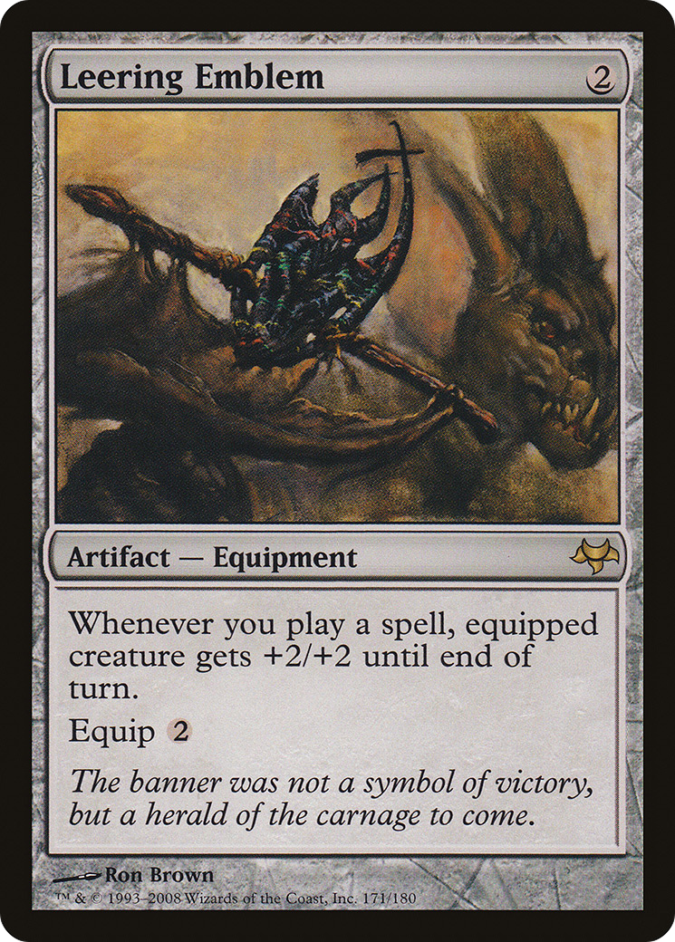 Leering Emblem (EVE-171) (Foil)