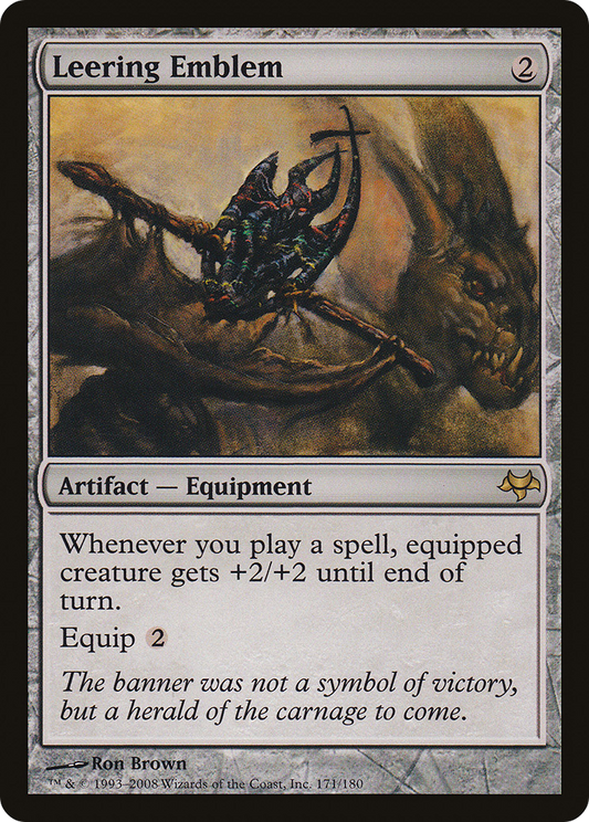 Leering Emblem (EVE-171) (Foil)