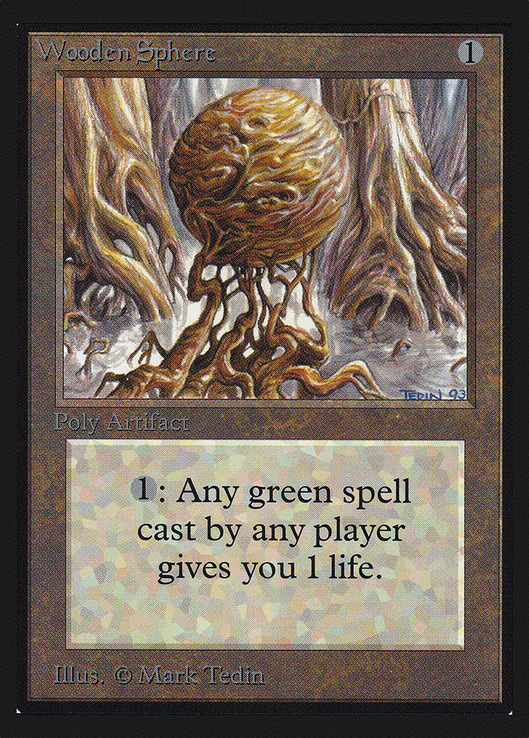 Wooden Sphere (CED-277)