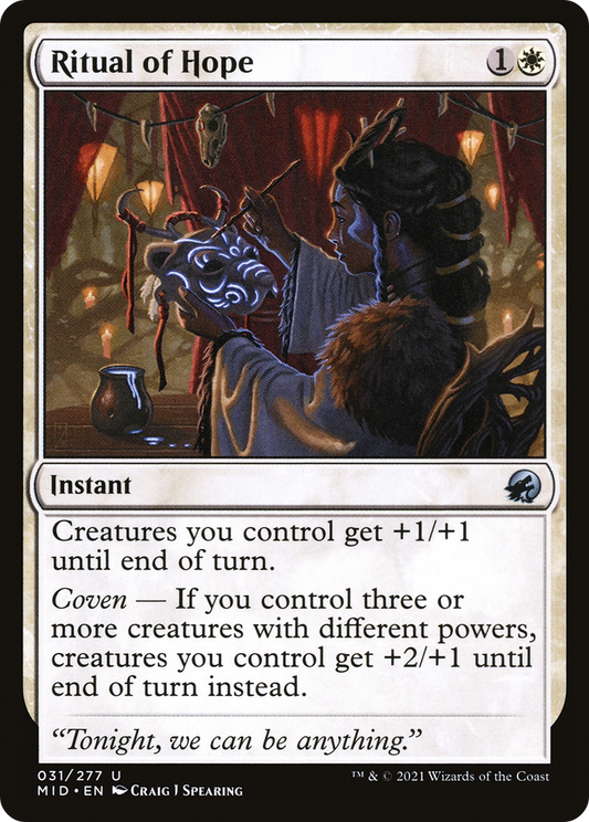 Ritual of Hope (MID-031) (Foil)
