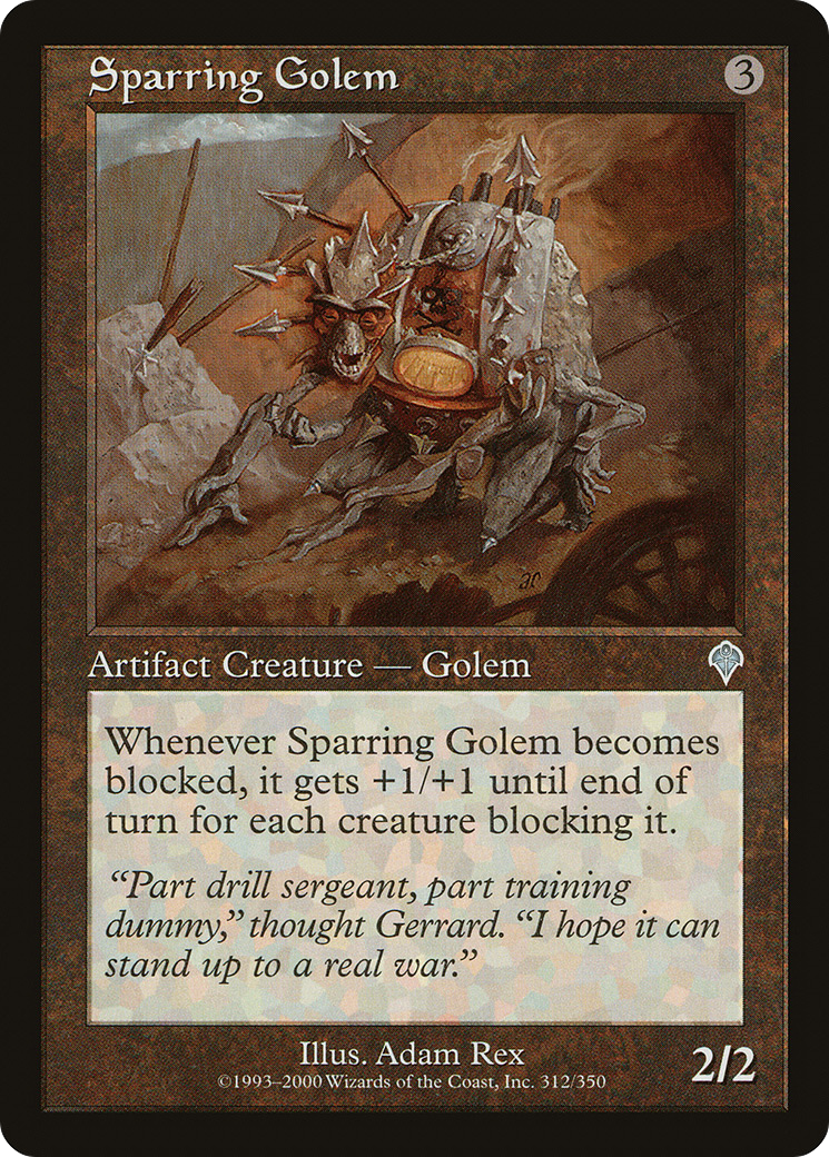 Sparring Golem (INV-312) (Foil)