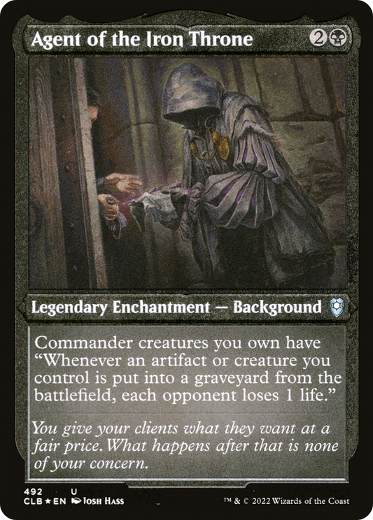 Agent of the Iron Throne (CLB-492) (Etched Foil)
