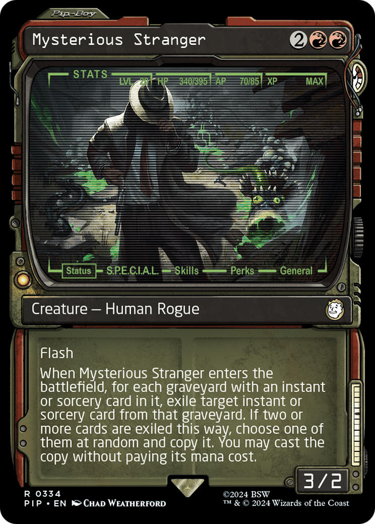 Mysterious Stranger (PIP-334) (Showcase)