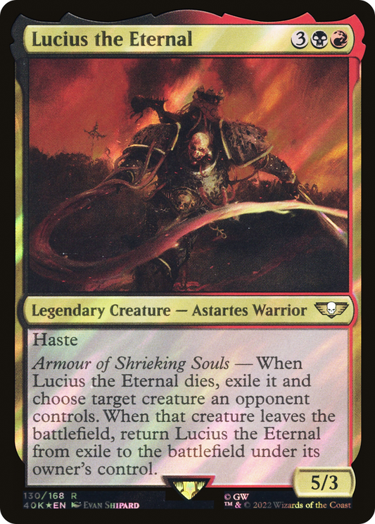 Lucius the Eternal (40K-130★) (Surge Foil)