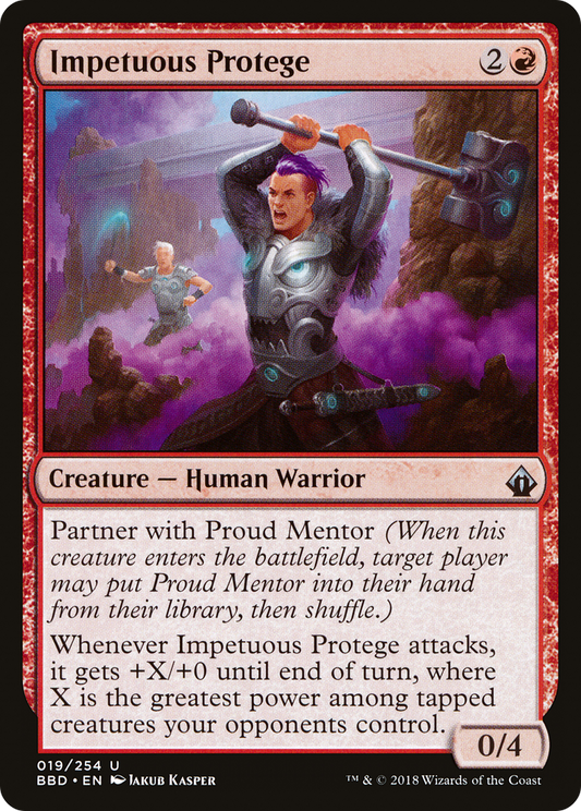 Impetuous Protege (BBD-019) (Foil)