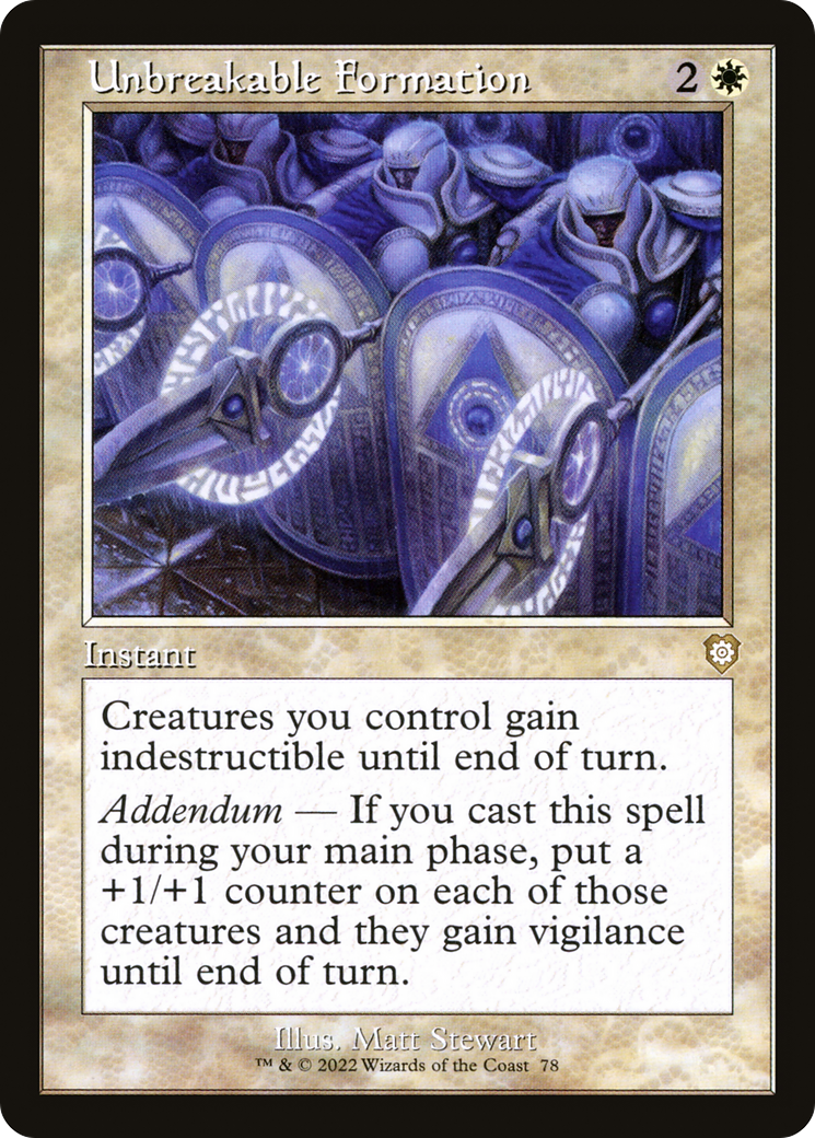 Unbreakable Formation (BRC-078)