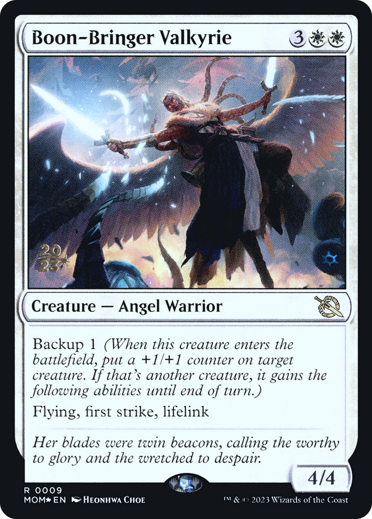 Boon-Bringer Valkyrie (PRE-09S) (Foil)