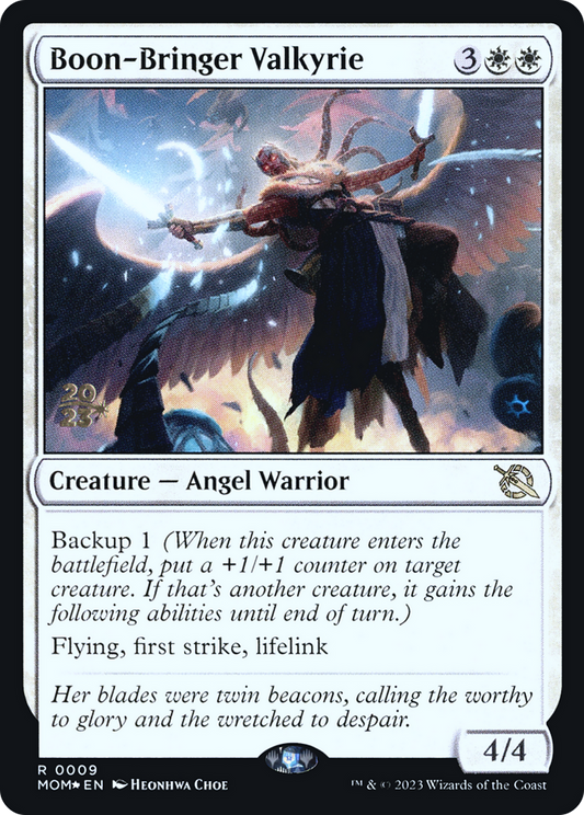 Boon-Bringer Valkyrie (PRE-09S) (Foil)