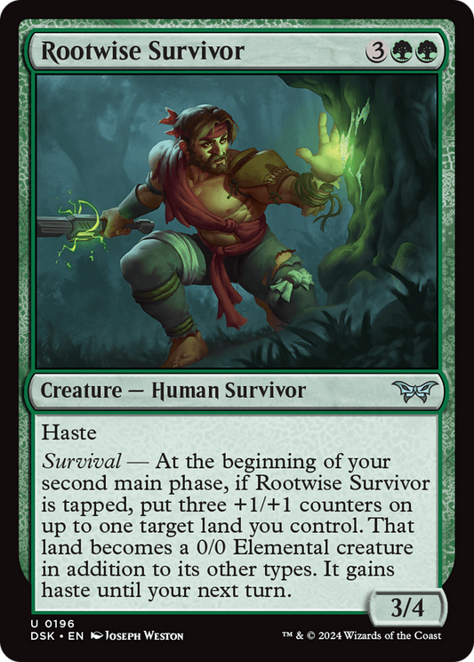 Rootwise Survivor (DSK-196) (Foil)